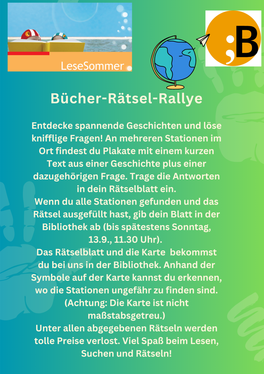 Bücher-Rätsel-Rallye
