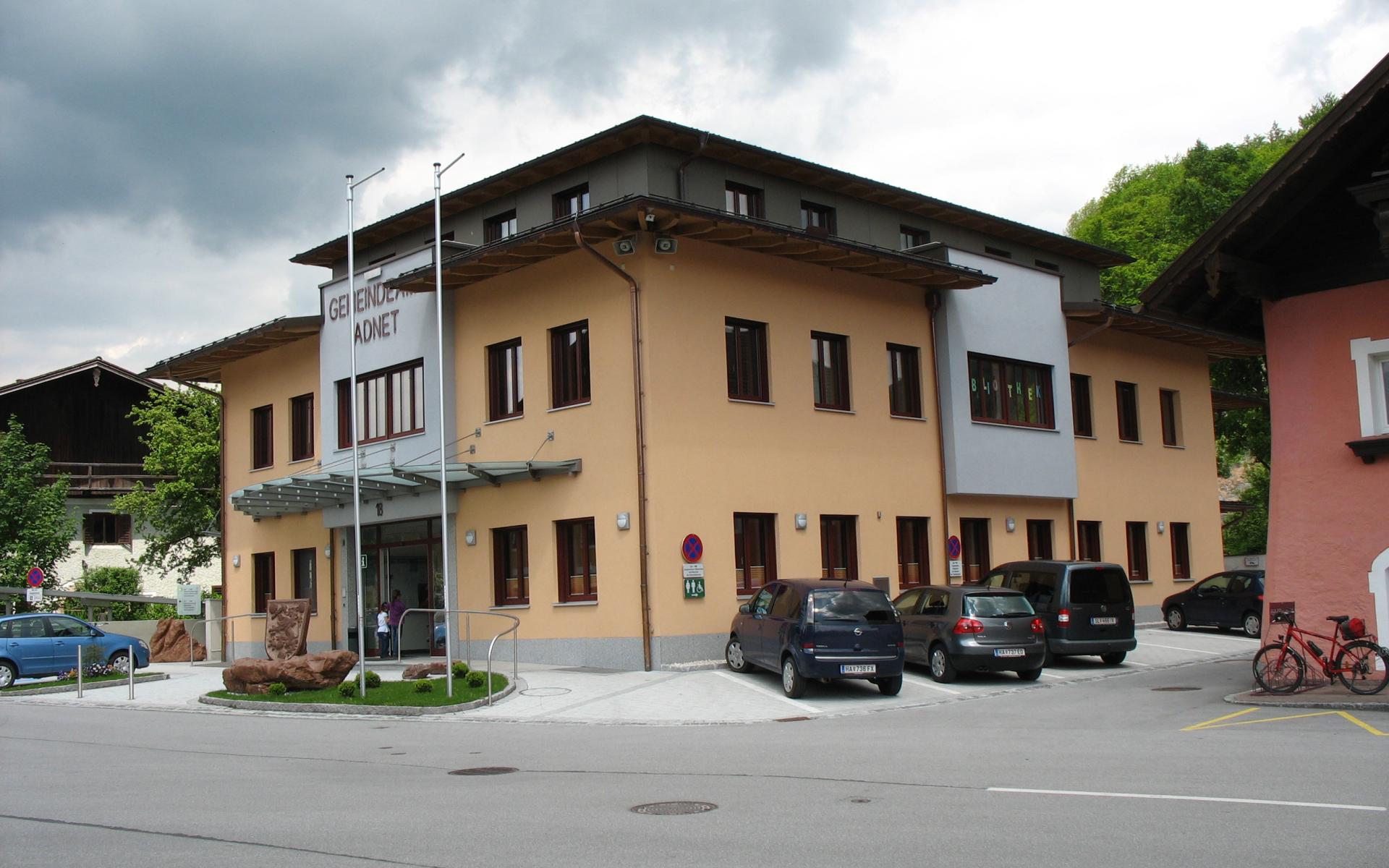 Ansicht vom Dorfplatz